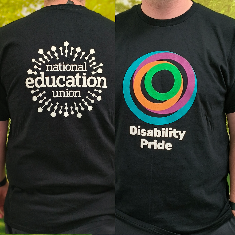 Disability Pride t-shirts (pack of 5)