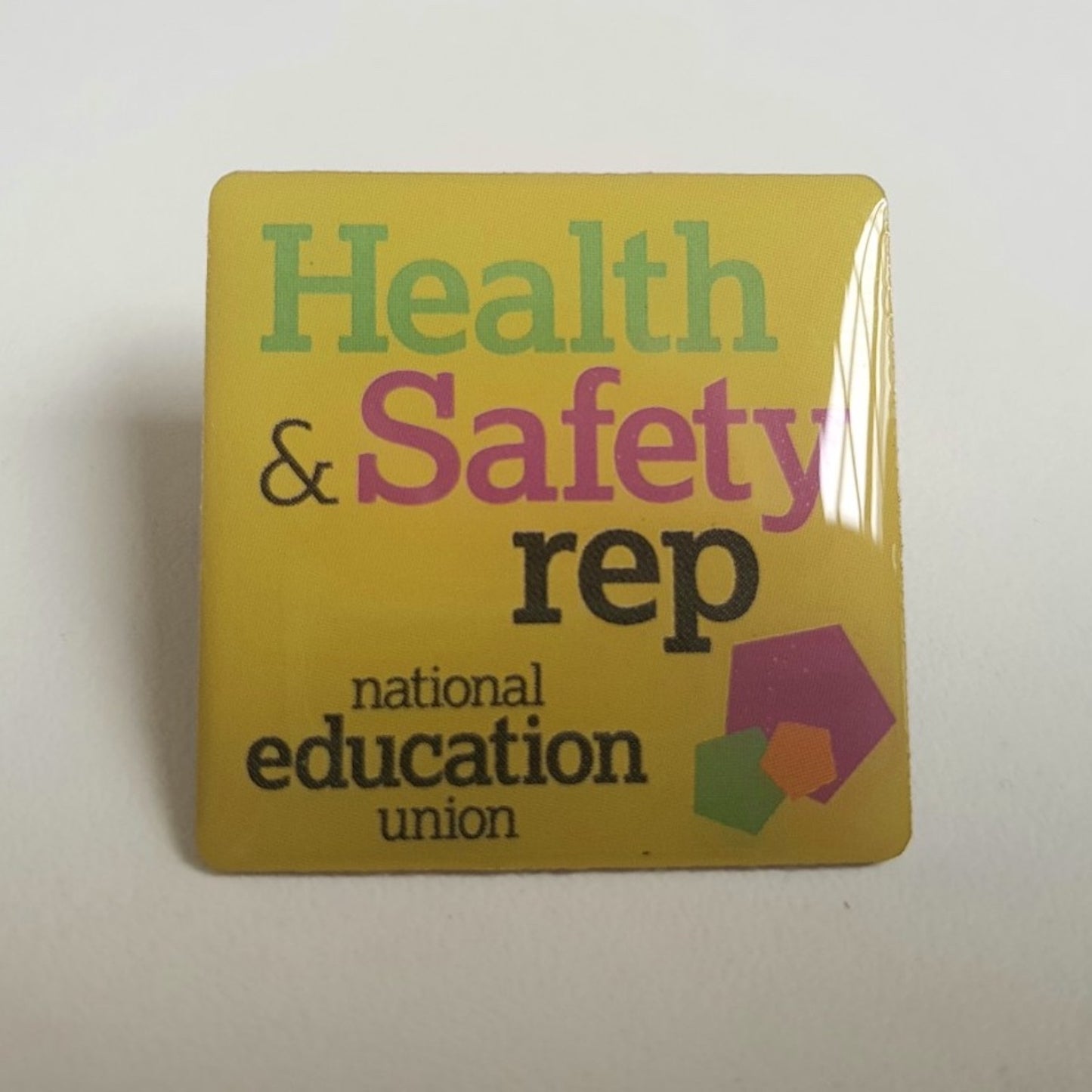 Health and safety badge