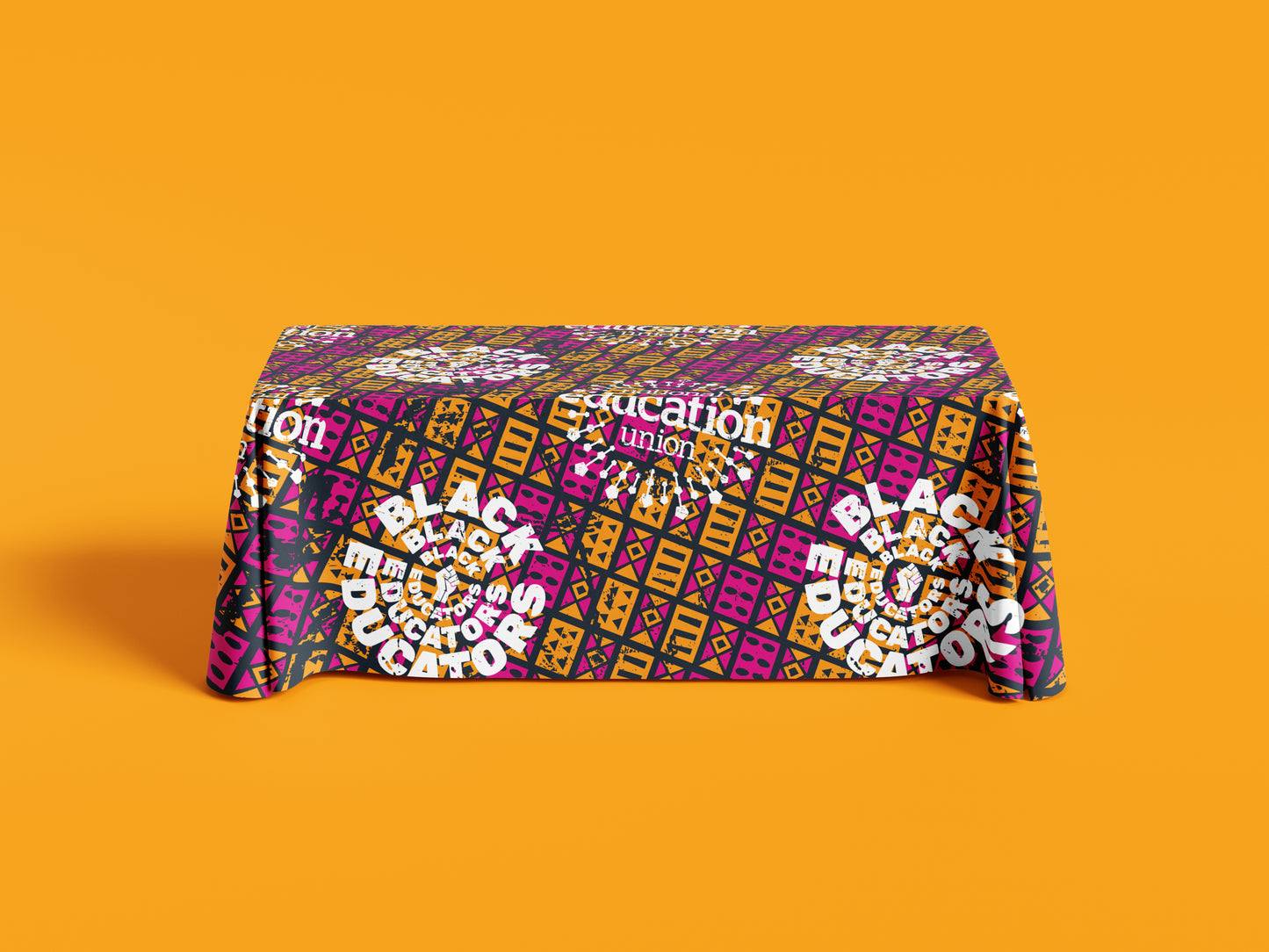Black educators tablecloth