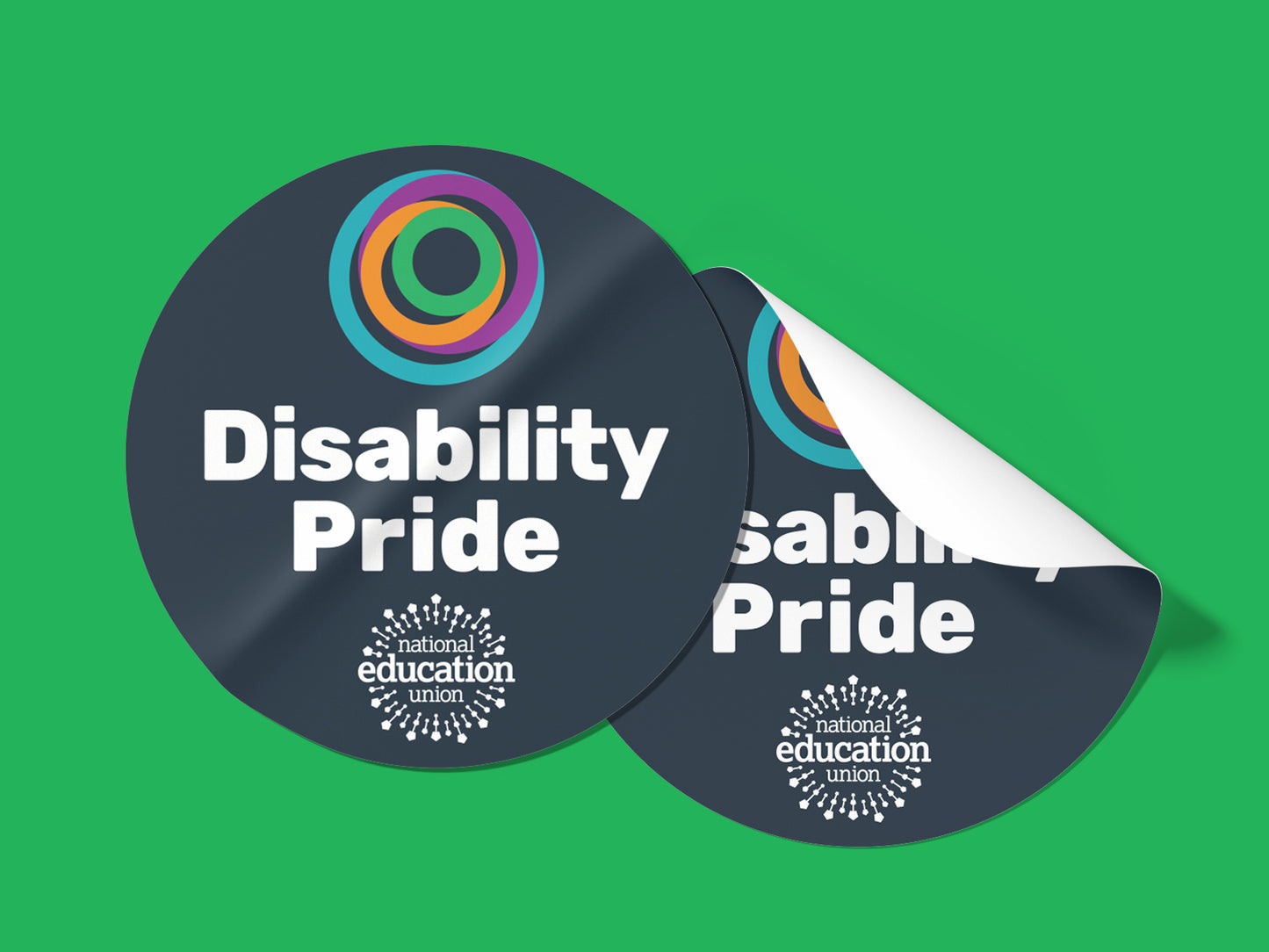 Disability Pride stickers