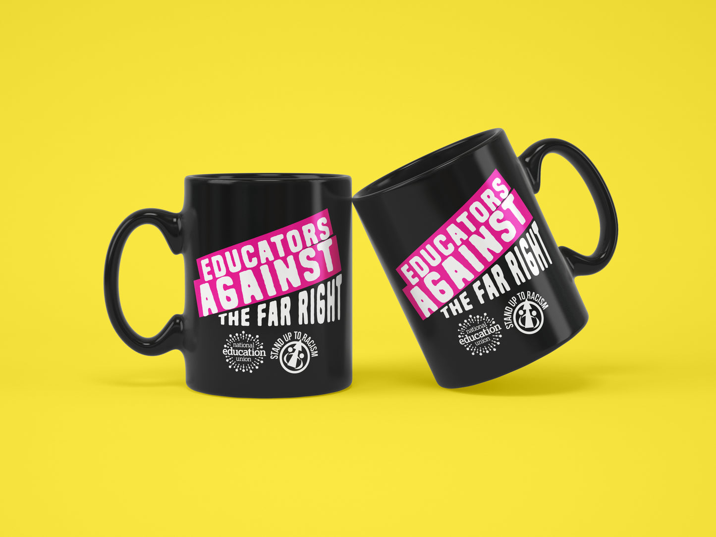 Educators against the far right mugs (pack of 5)