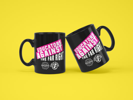 Educators against the far right mugs (pack of 5)