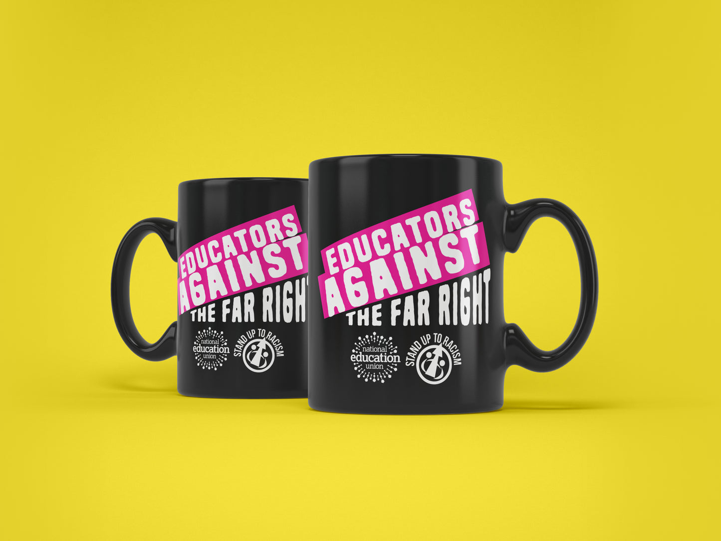 Educators against the far right mugs (pack of 5)