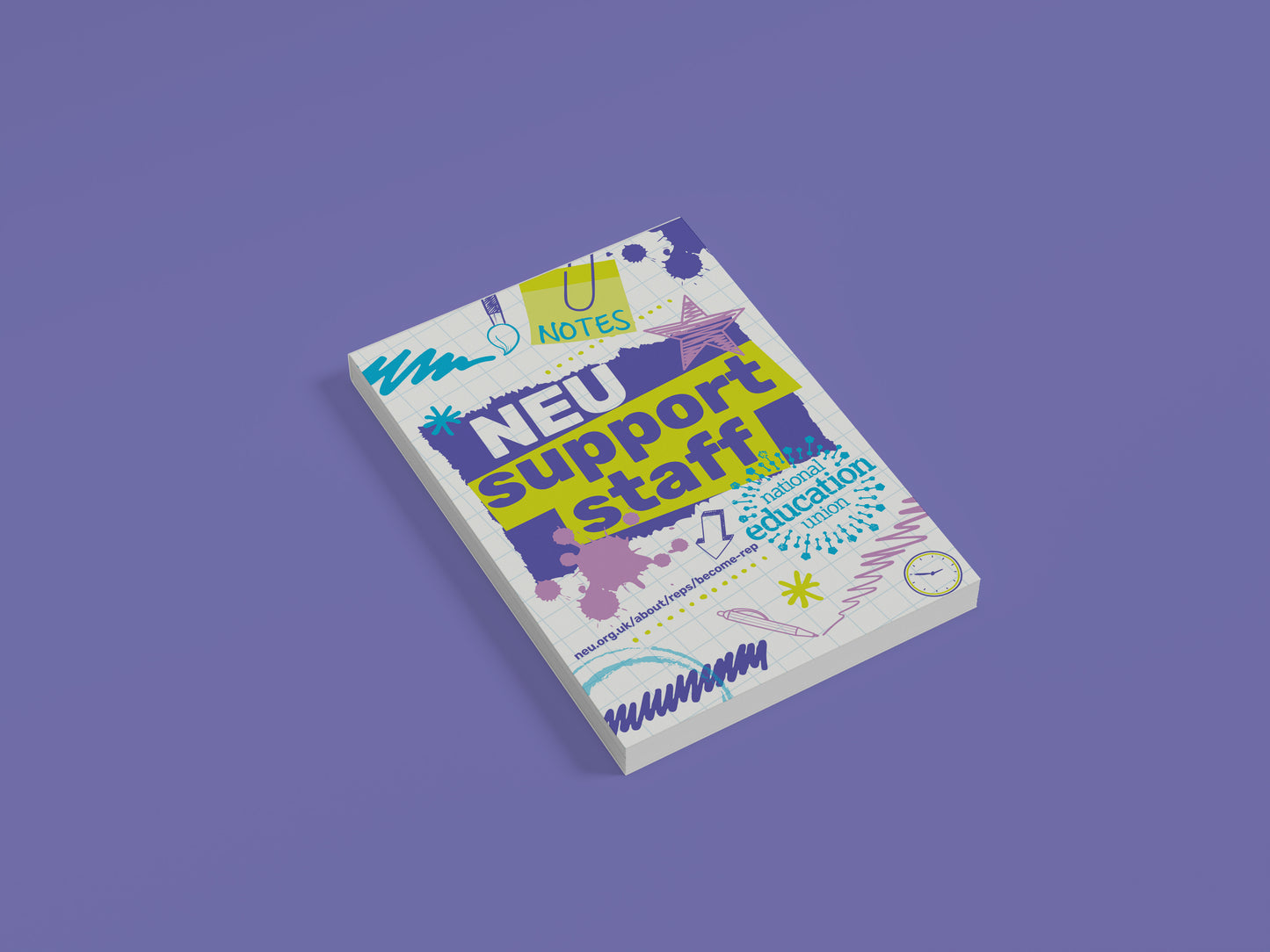 Support staff A5 notepad (pack of 10)
