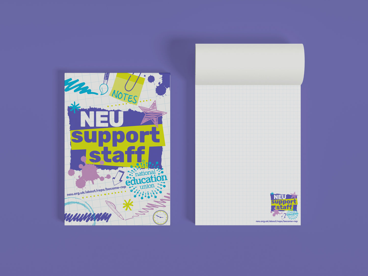 Support staff A5 notepad (pack of 10)