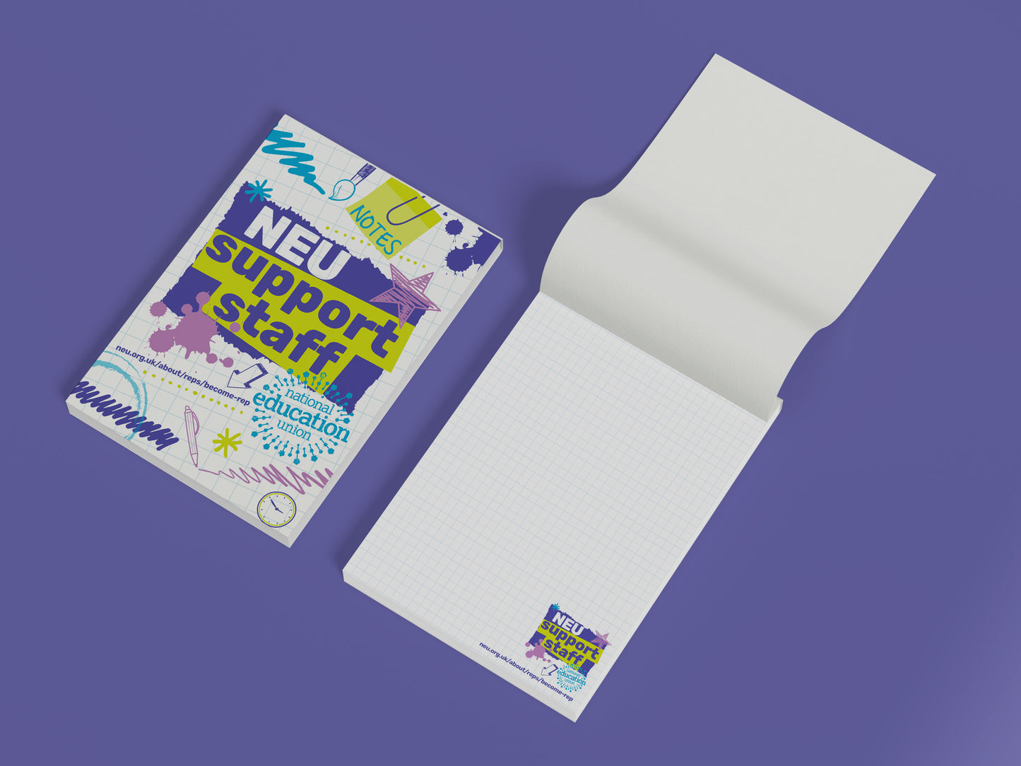 Support staff A5 notepad (pack of 10)