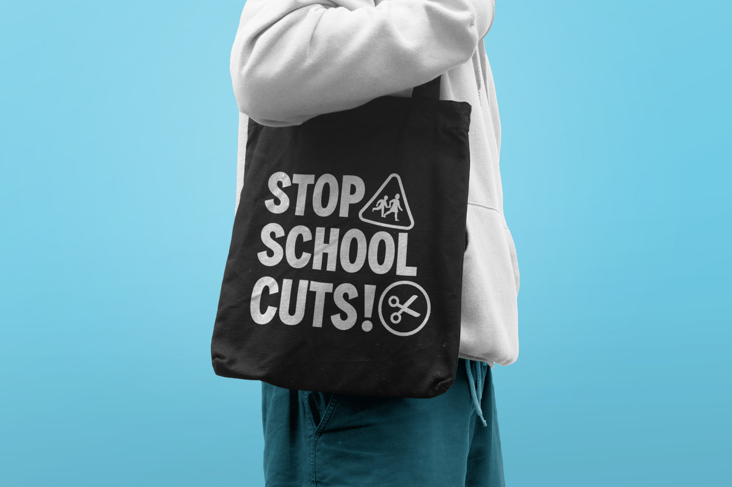 School cuts tote bags (pack of 10)