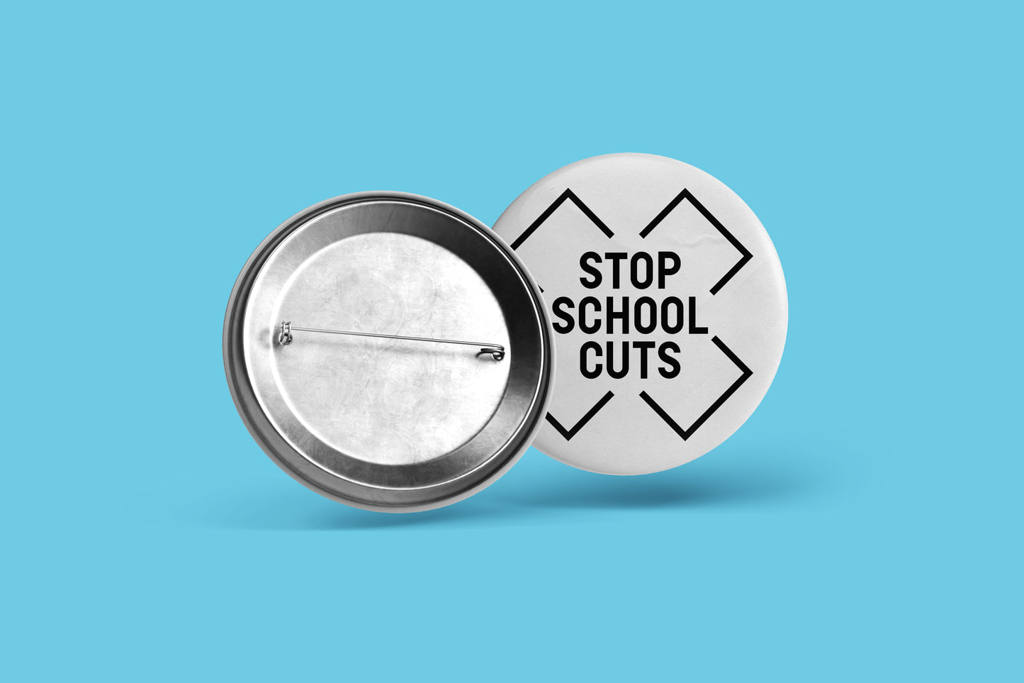 School cuts button badges (pack of 20)