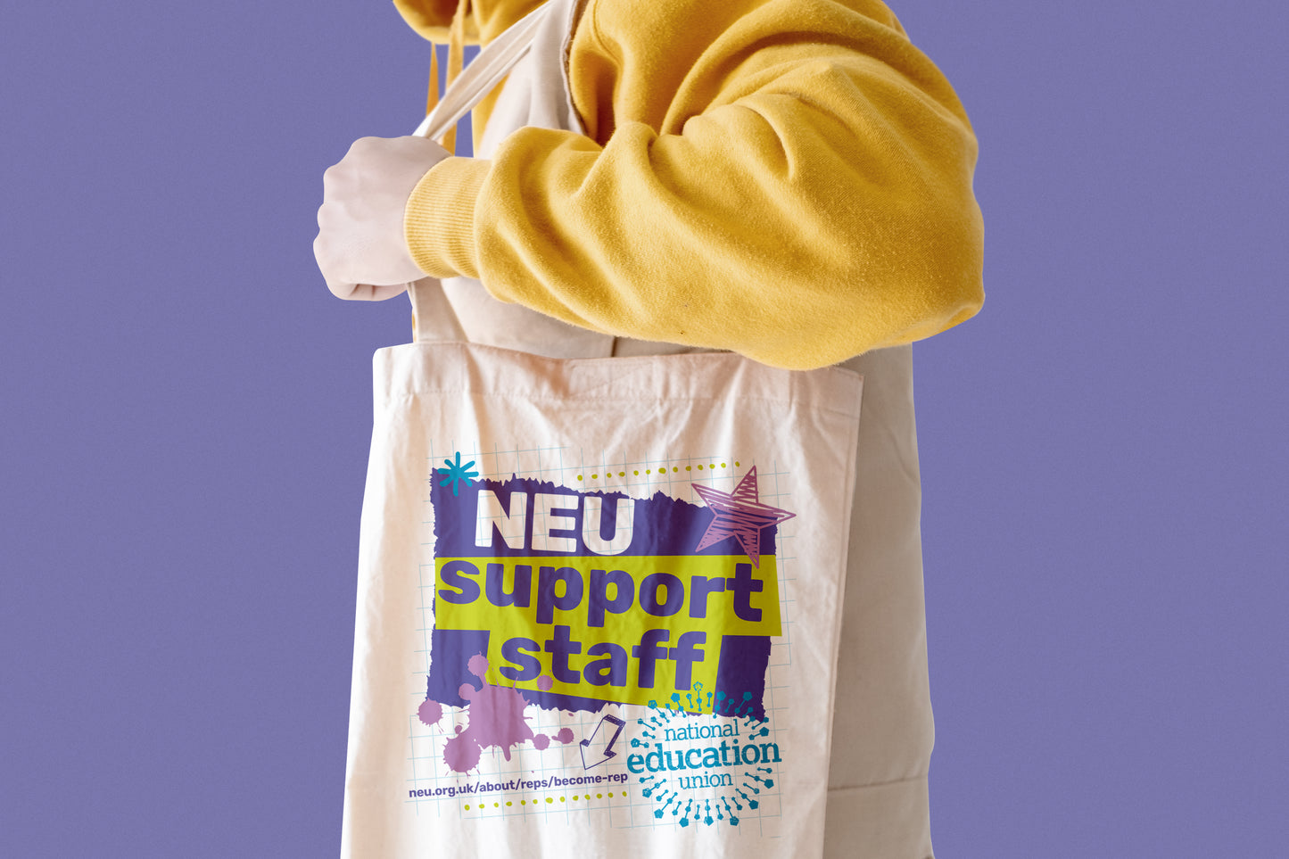 Support staff tote bag (pack of 10)